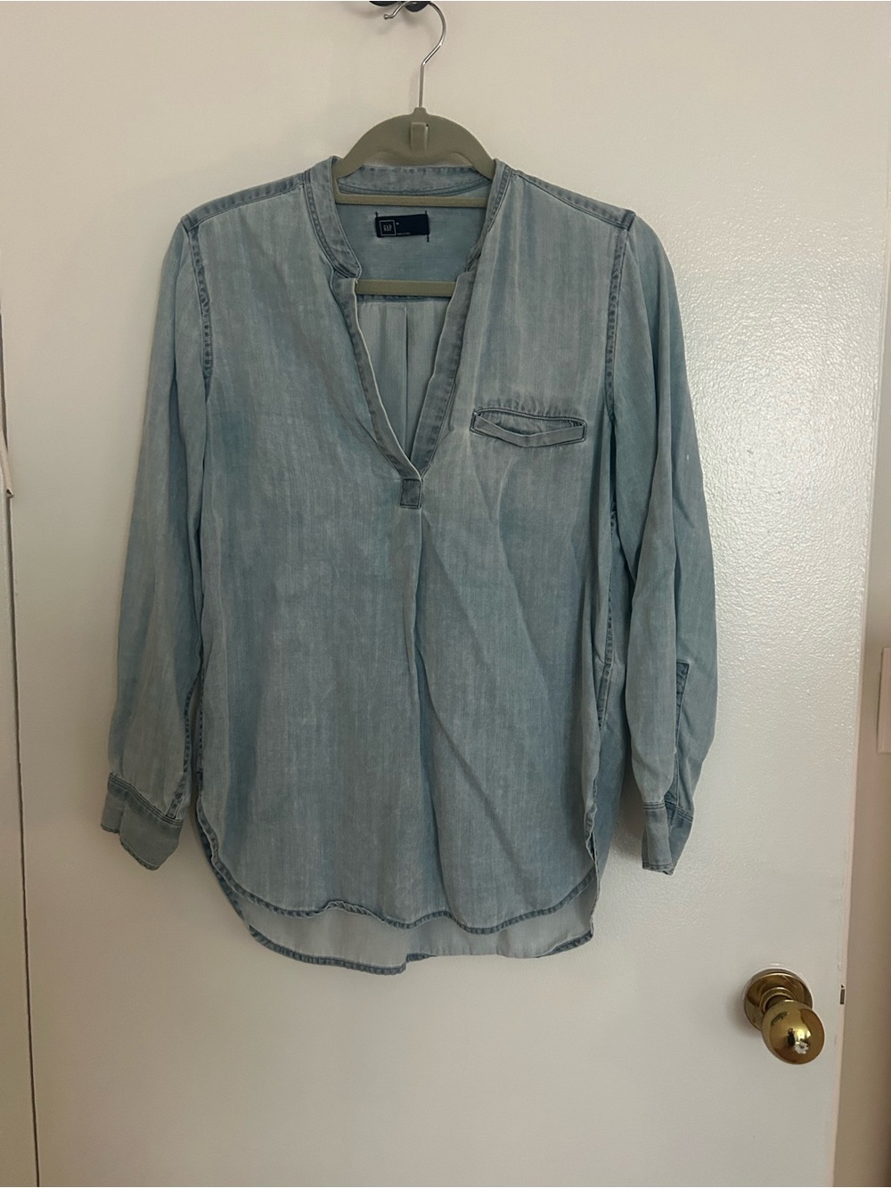 GAP Light Blue Denim Tunic
